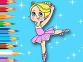 Gioco Coloring Book: Ballet Girl