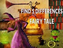 Gioco Fiaba Trova 5 differenze 