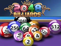 Gioco 2048 Biliardo .