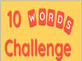 Gioco 10 Words Challenge