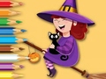 Gioco Coloring Book: Trainee Witch
