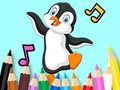 Gioco Coloring Book: Dancing Penguin