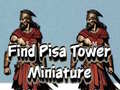 Gioco Find Pisa Tower Miniature