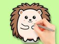 Gioco Coloring Book: Cute Hedgehog