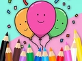 Gioco Coloring Book: Celebrate-Balloons