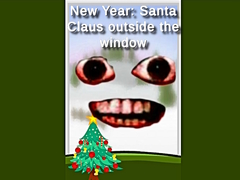 Gioco New Year: Santa Claus outside the window
