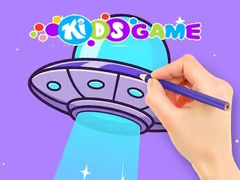 Gioco Coloring Book: Spaceship In Planet