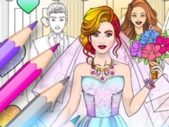 Gioco Wedding Coloring Dress Up Game