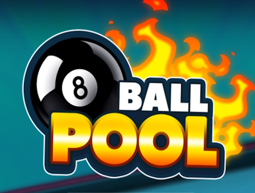 Gioco Piscina con 8 palline .