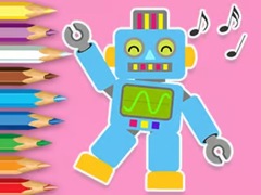 Gioco Coloring Book: Robot Dancing