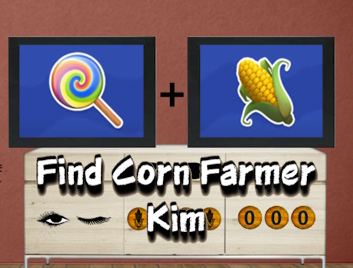 Gioco Trova il coltivatore di mais Kim 