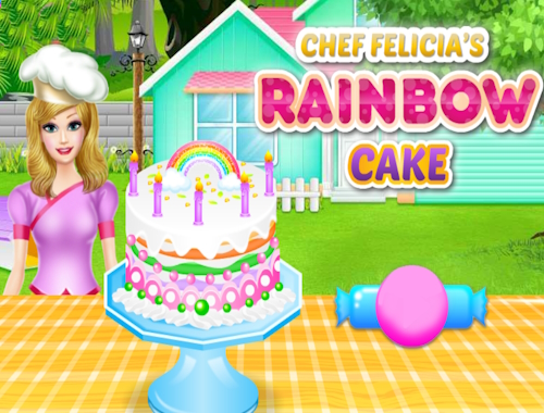 Gioco La torta arcobaleno dello chef Felicia .