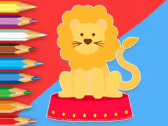 Gioco Coloring Book: Circus-Lion