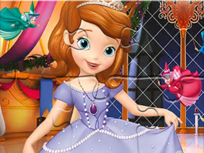 Gioco Puzzle: la piccola principessa Sophia 