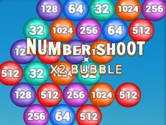 Gioco Number Shoot x 2 bubble