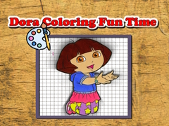 Gioco Dora Coloring Fun Time