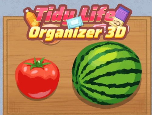 Gioco Organizzatore di vita ordinato 3D .