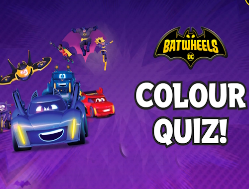 Gioco Quiz sui colori delle Batwheel .