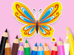 Gioco Coloring Book: Beautiful Butterfly