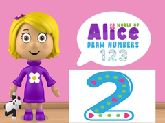 Gioco World of Alice Draw Numbers