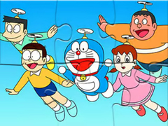 Gioco Jigsaw Puzzle: Doraemon Flying