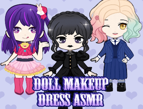 Gioco Abito da trucco per bambole ASMR 