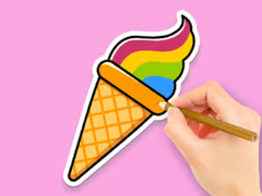 Gioco Coloring Book: Rainbow Ice Cream
