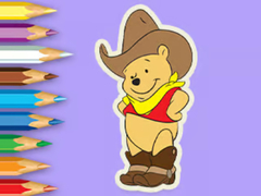 Gioco Coloring Book: Cowboy Winnie