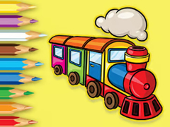 Gioco Coloring Book: Running Train