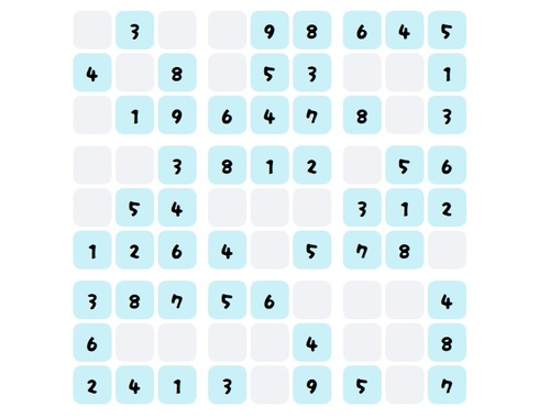 Gioco Sudoku semplice .