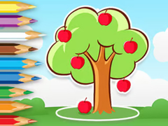 Gioco Coloring Book: Apple Tree
