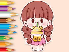 Gioco Coloring Book: Lovely Girl