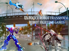 Gioco US Police Robot Transform: Robot  fighting games