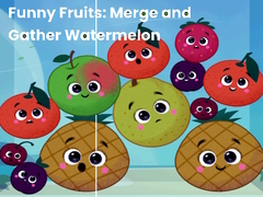 Gioco Funny fruits: merge and gather watermelon