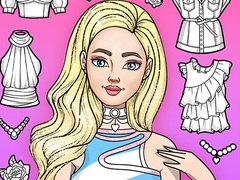 Gioco Girl Coloring Dress Up Games