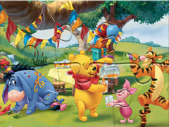 Gioco Jigsaw Puzzle: Winnie The Pooh Party