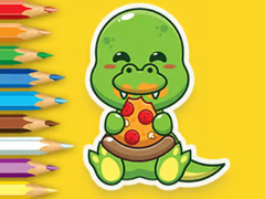 Gioco Coloring Book: Hungry Dinosaurs