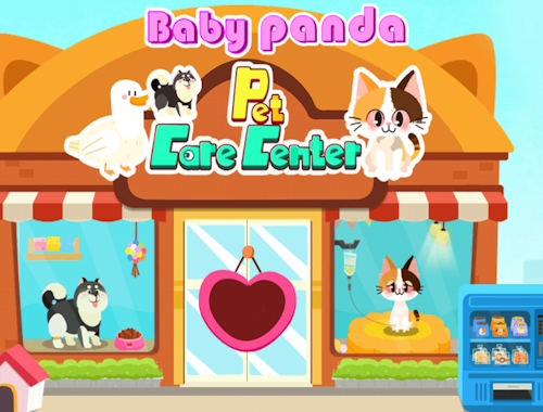 Gioco Centro per la cura degli animali Baby Panda .