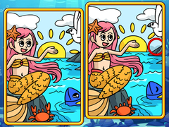 Gioco Mermaids Spot The Differences