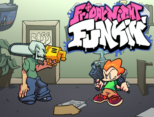 Gioco FNF vs The Skull Kid: Newgrounds Rhythm Rebels