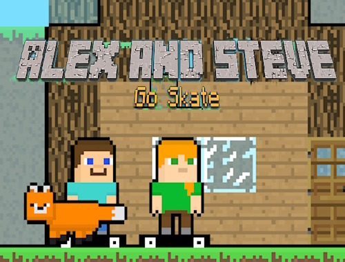Gioco Alex e Steve vanno a pattinare .