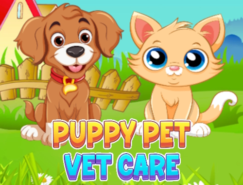 Gioco Cura veterinaria per cuccioli .
