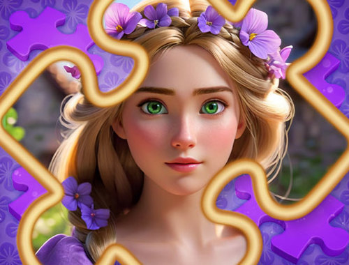 Gioco Puzzle incredibili di principesse e cattivi 