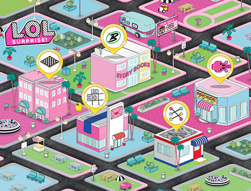 Gioco L. O. l. Zona di gioco a sorpresa 