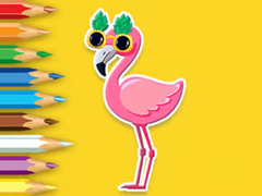 Gioco Coloring Book: Flamingo