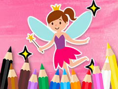 Gioco Coloring Book: Little Pretty Fairy