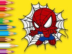 Gioco Coloring Book: Baby Spiderman