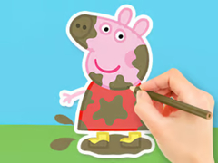 Gioco Coloring Book: Peppa In The Mud