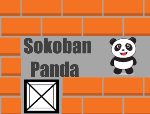 Gioco Panda di Sokoban .
