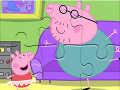 Gioco Jigsaw Puzzle: Daddy Pig Dancing